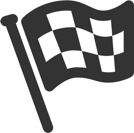 Checkered Flag Icon - Finish Flag Icon (512x512)