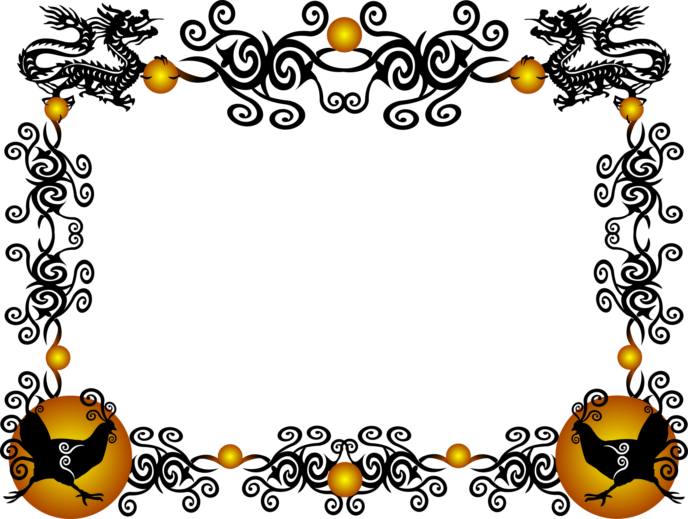 Big Image - Dragon Border (2400x1809)