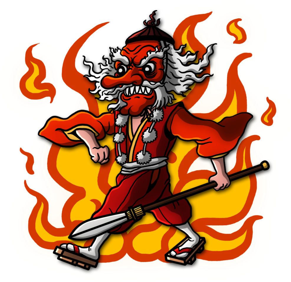 Firewalking Tengu Ckavanagh - Teradacho (1000x1000)