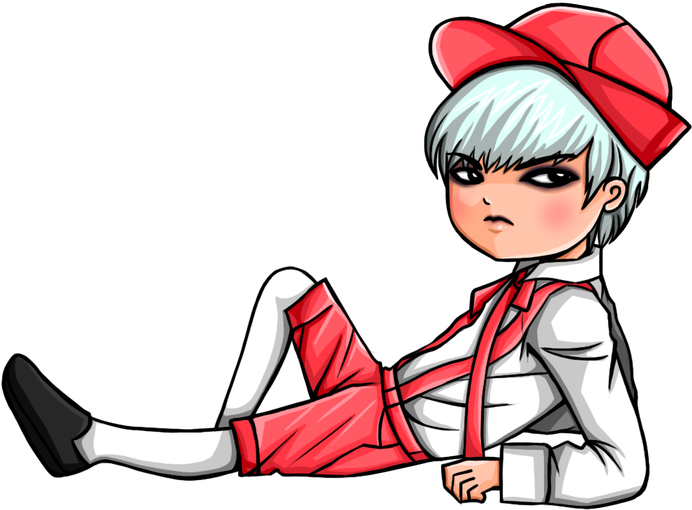 Commission - Chibi G Dragon Crayon (1000x1000)