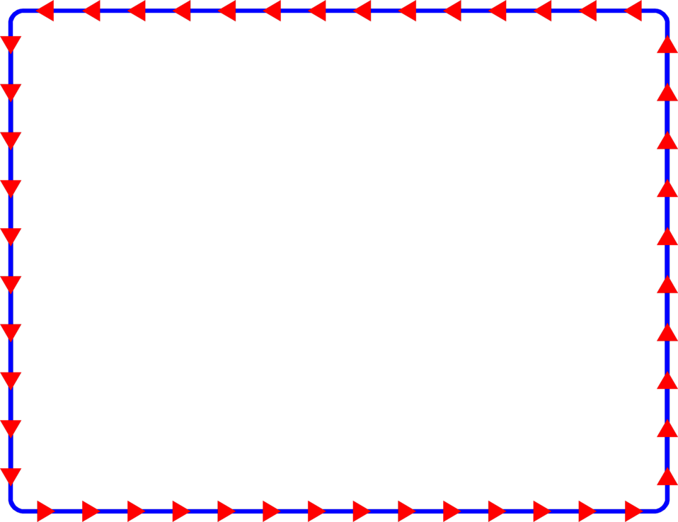 Border Blue - Paper (958x737)