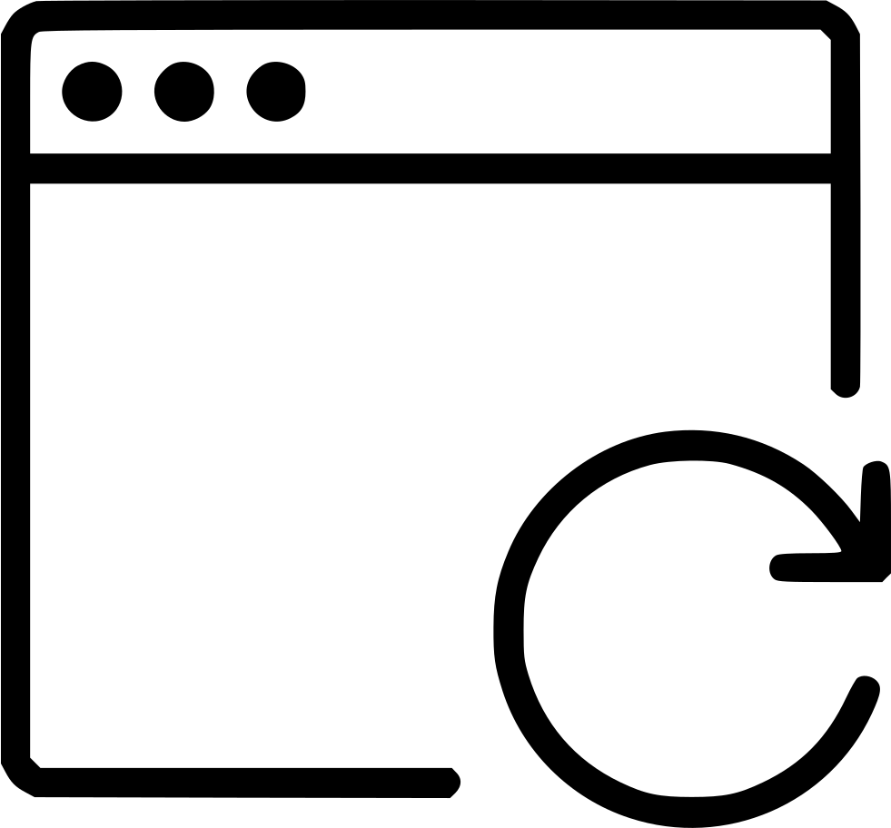 Refresh Reload Mac App Application Window Comments - Scalable Vector Graphics (981x912)