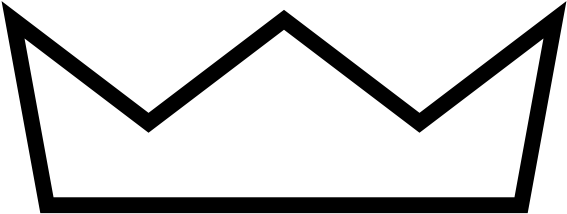 Simple Crown Drawing - Crown (600x365)