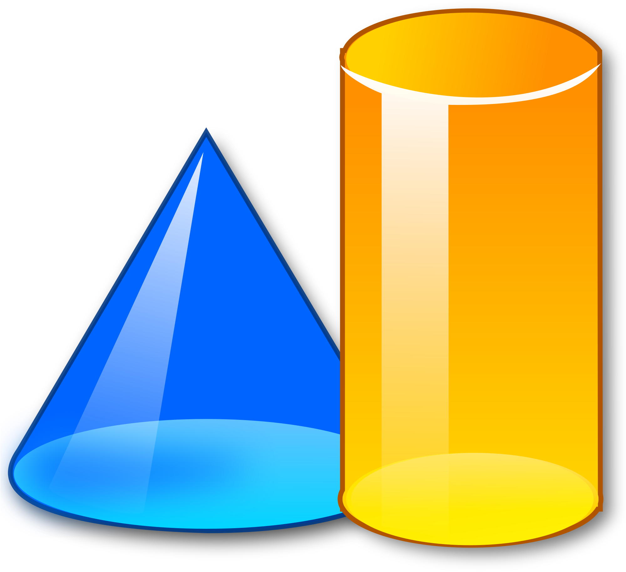 Open - Math Shapes Clip Art (2000x2000)