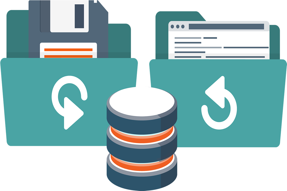 Data Backup - Data Backup Clipart (1500x800)