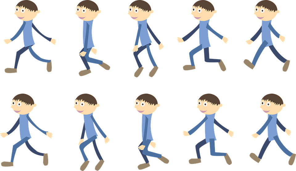 Walk Cycle Boy - Walk Cycle Boy (960x555)