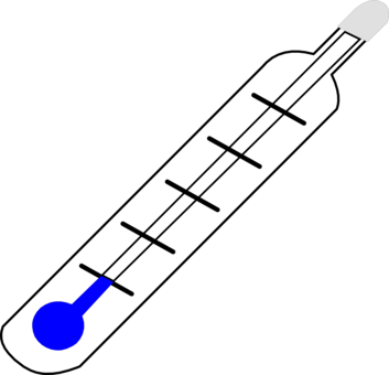 Computer Icons Thermometer Common Cold Temperature - Computer Icons Thermometer Common Cold Temperature (353x340)