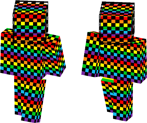 Checker Rainbow Thing - Checker Rainbow Thing (584x497)
