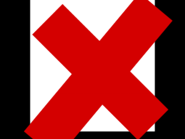 Check Clipart Wrong - Check Clipart Wrong (640x480)