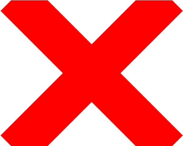 Red Cross Clipart Wrong Answer - Red Cross Clipart Wrong Answer (640x480)