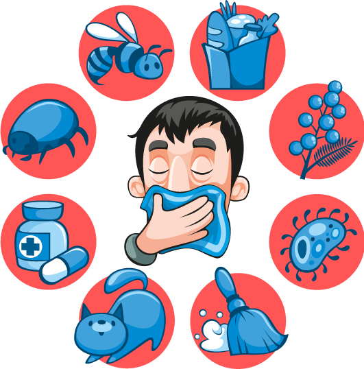 Top Tips For Allergies - Top Tips For Allergies (531x538)
