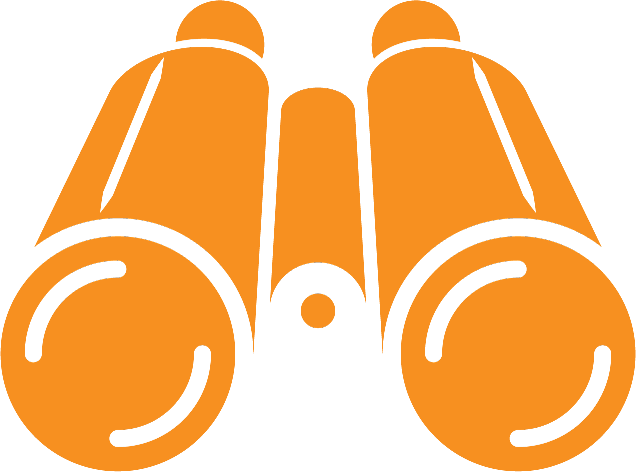 Binoculars Orange Solid - Binoculars Orange Solid (1280x949)