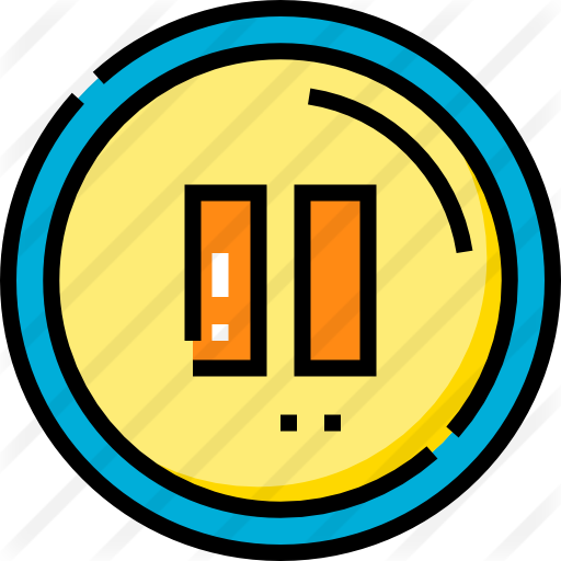 Pause Button Free Icon - Pause Button Free Icon (512x512)