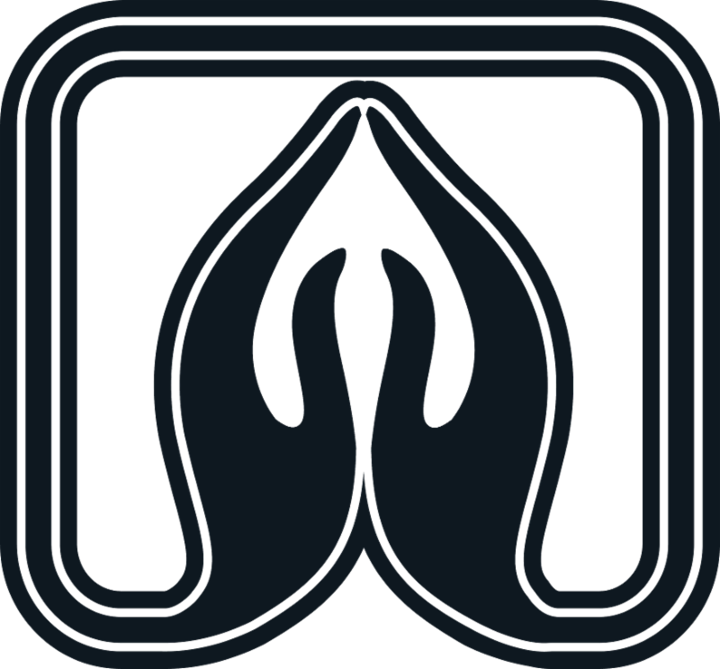 Praying Hands Black - Praying Hands Black (800x743)