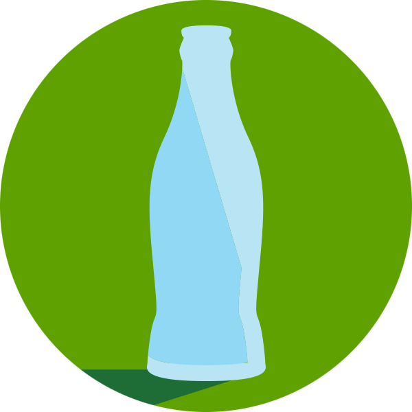 Glass Bottle - Glass Bottle (600x600)