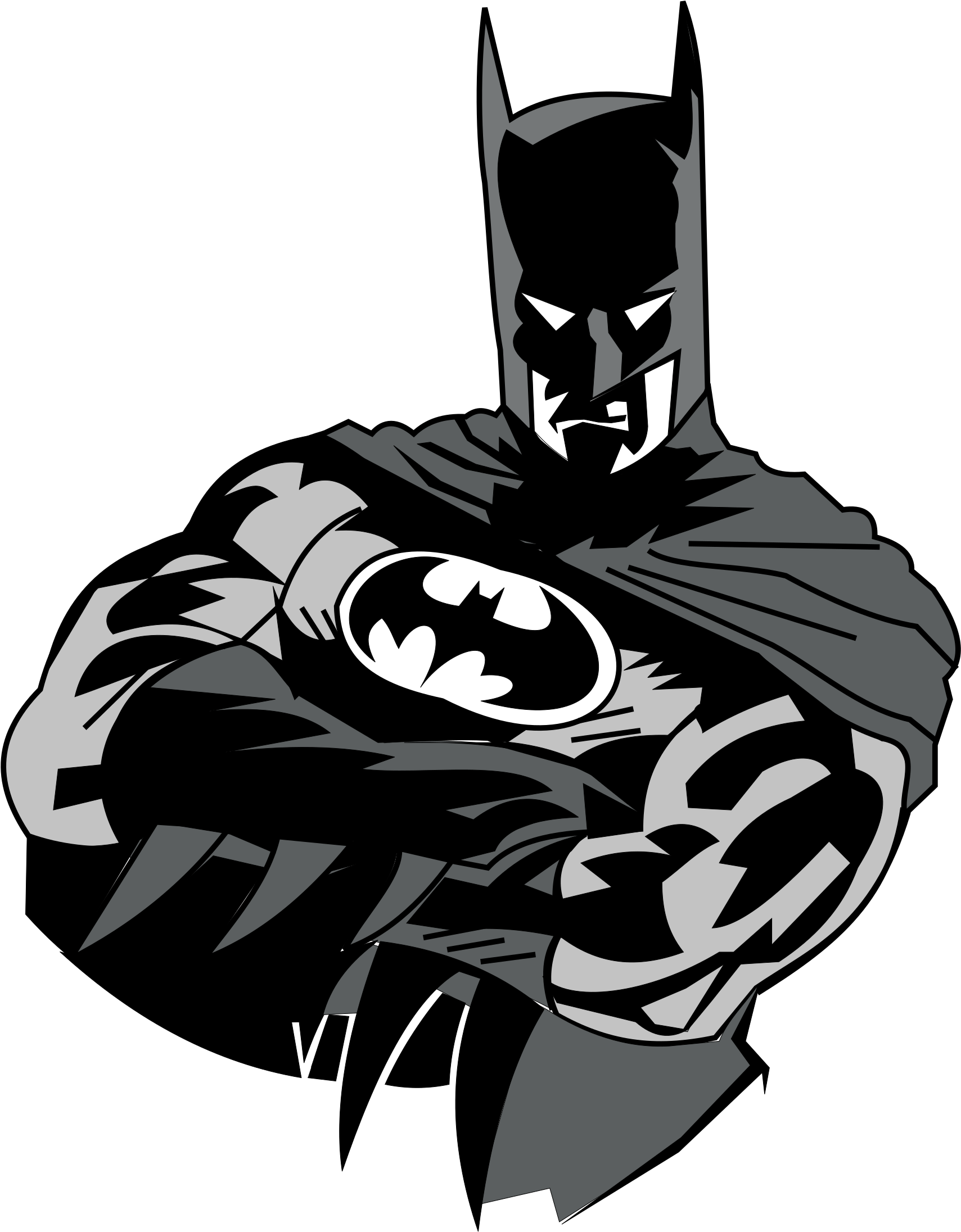 Drawing Vector Batman - Drawing Vector Batman (2400x2400)