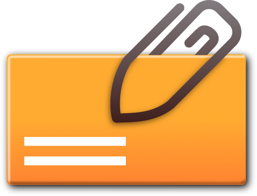 Attachment,mail - Attachment,mail (500x381)