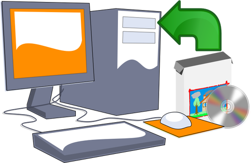 Software Clipart Disk - Software Clipart Disk (500x324)