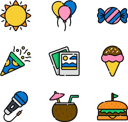 Summer Party - Summer Party (600x564)