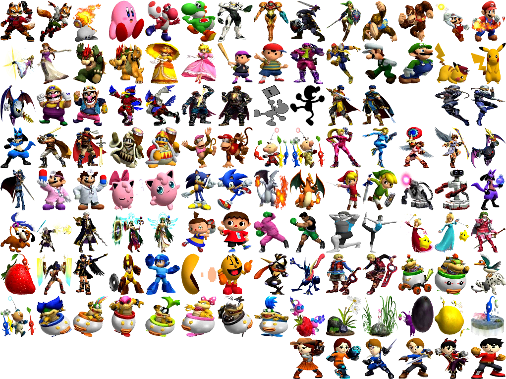 Super Smash Bros - Super Smash Bros (1024x1024)