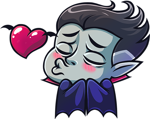 Vk Sticker Count Dracula - Vk Sticker Count Dracula (512x512)