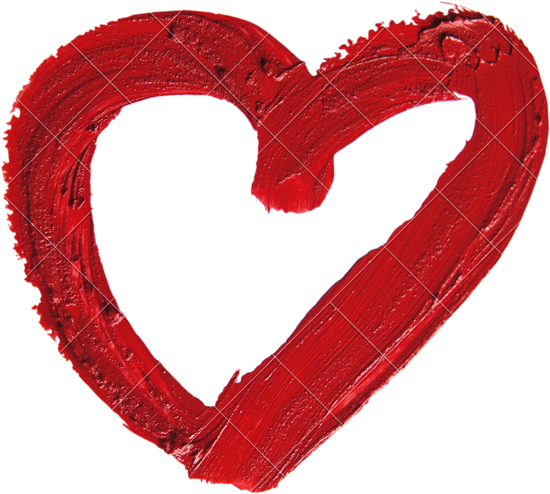 Smashed Red Heart Shaped - Smashed Red Heart Shaped (800x718)