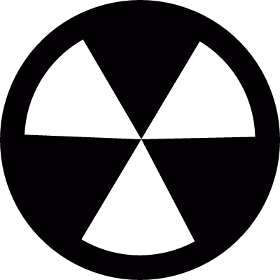 Radioactive Symbol Vector - Radioactive Symbol Vector (400x400)