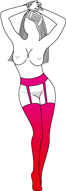 Garter Stocking - Garter Stocking (216x628)