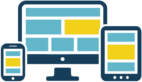 Website Mobile Clipart - Computer Tablet Smartphone Icon (478x276)