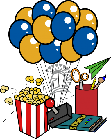 Fun At The Library - Library (382x480)