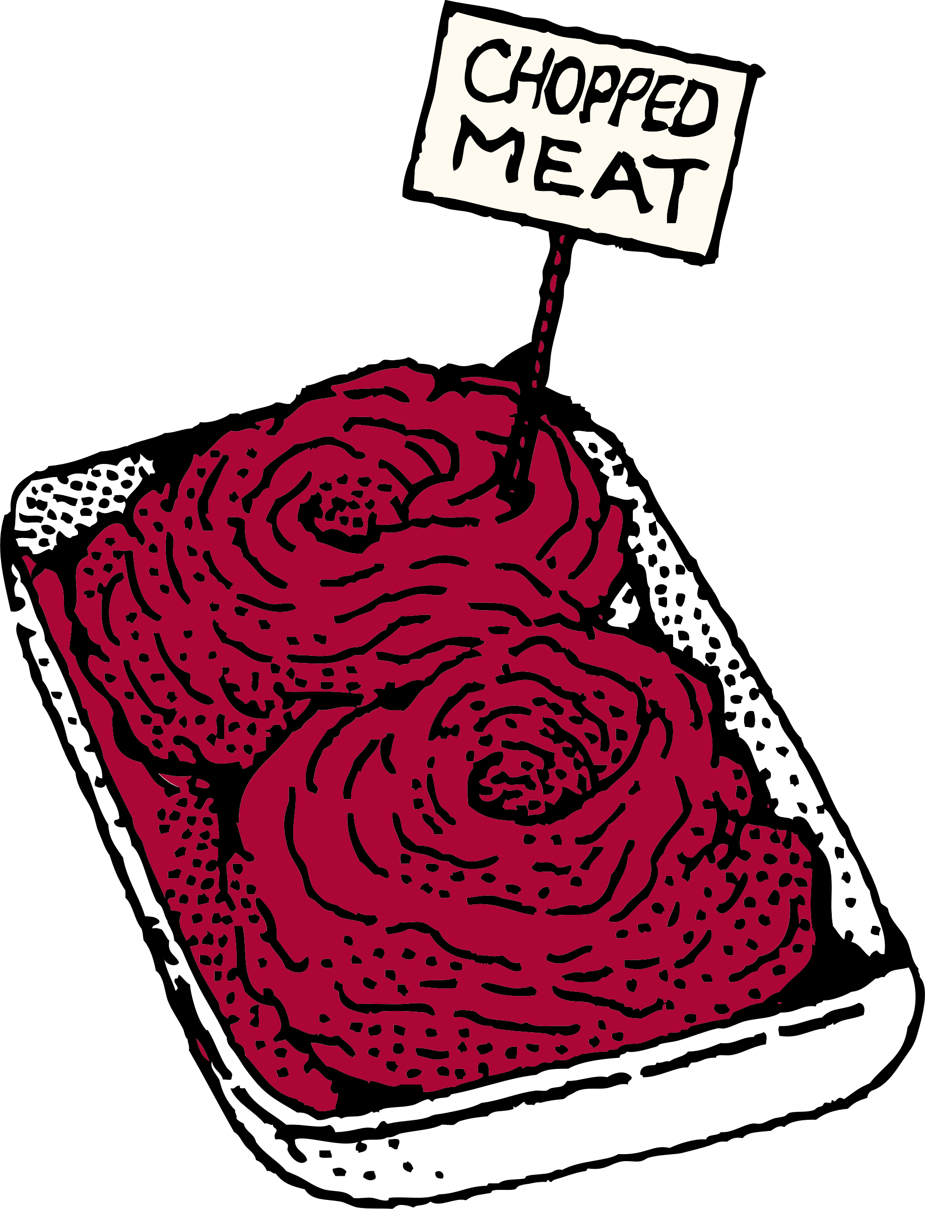 Ground Beef Clipart (978x1280)