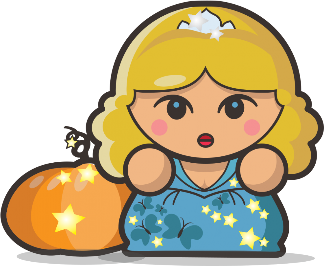 Cinderella - Cartoon (1200x1078)