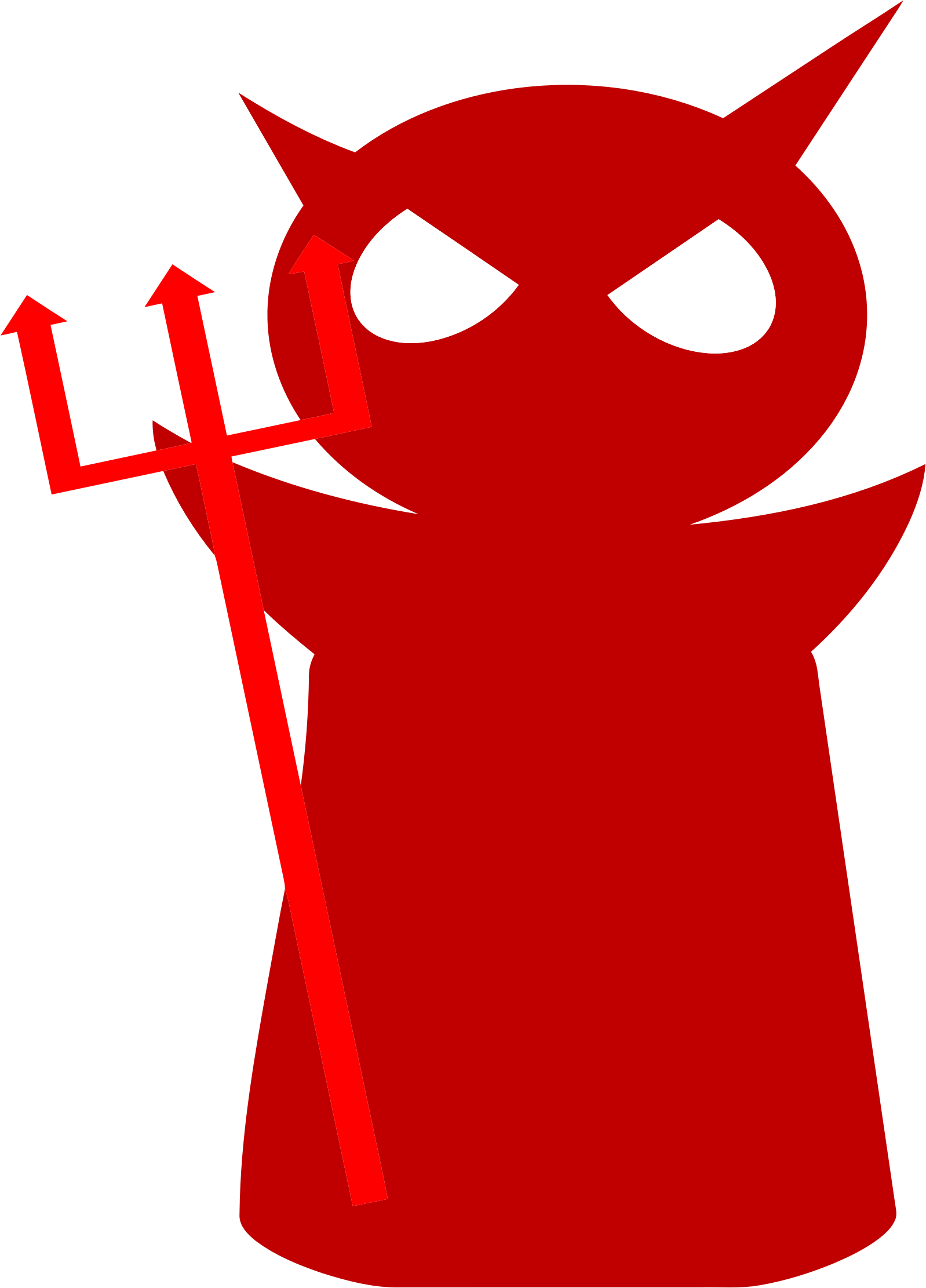 Big Image - Devil Png (1598x2222)