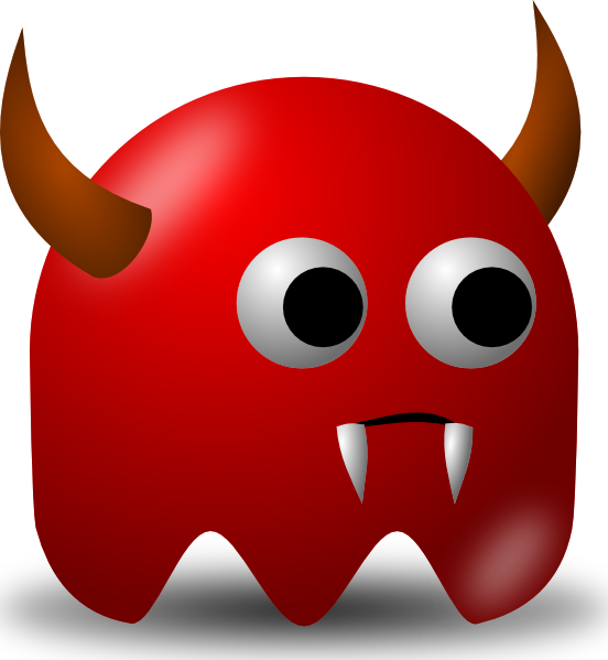 Devil Cartoon Transparent Background (552x599)