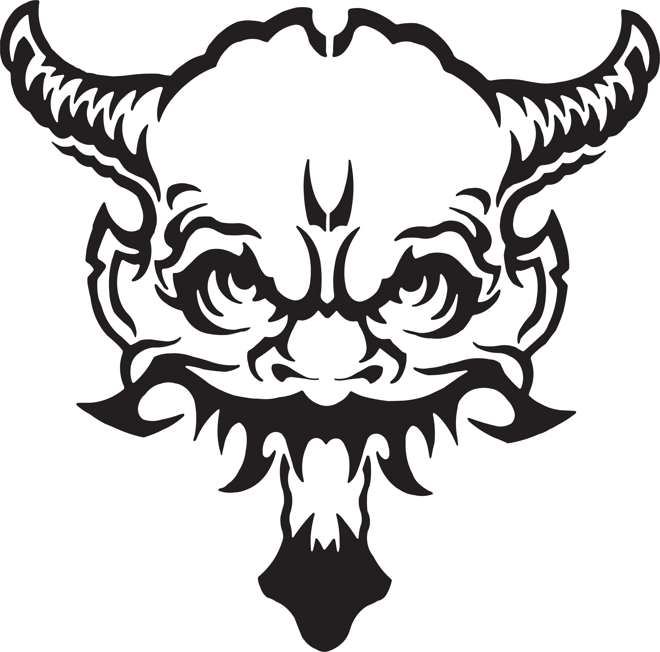 Demon Devil Cliparts - Demon Clipart (2300x2274)