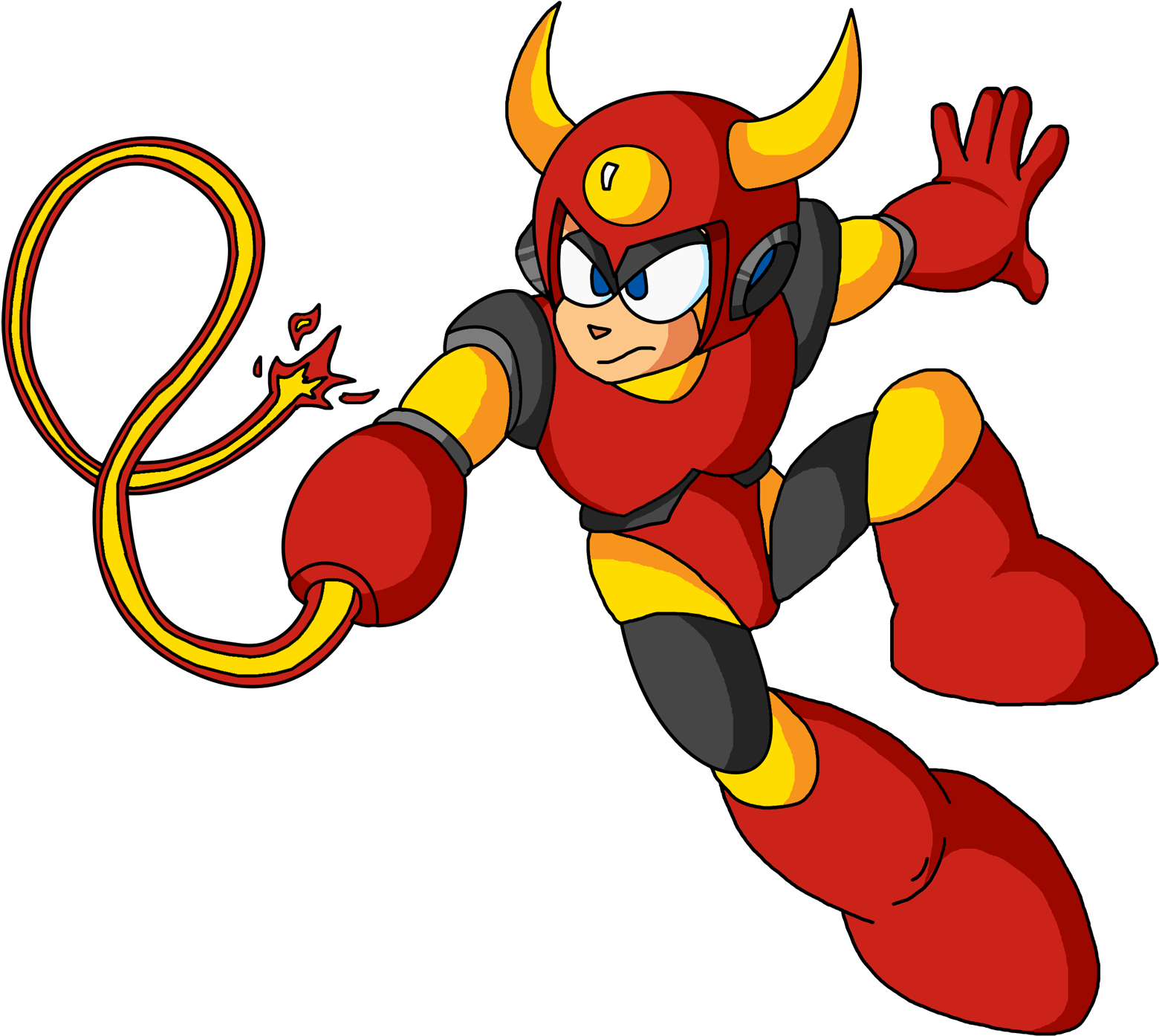 Devil - Devil Man Mega Man (1597x1431)