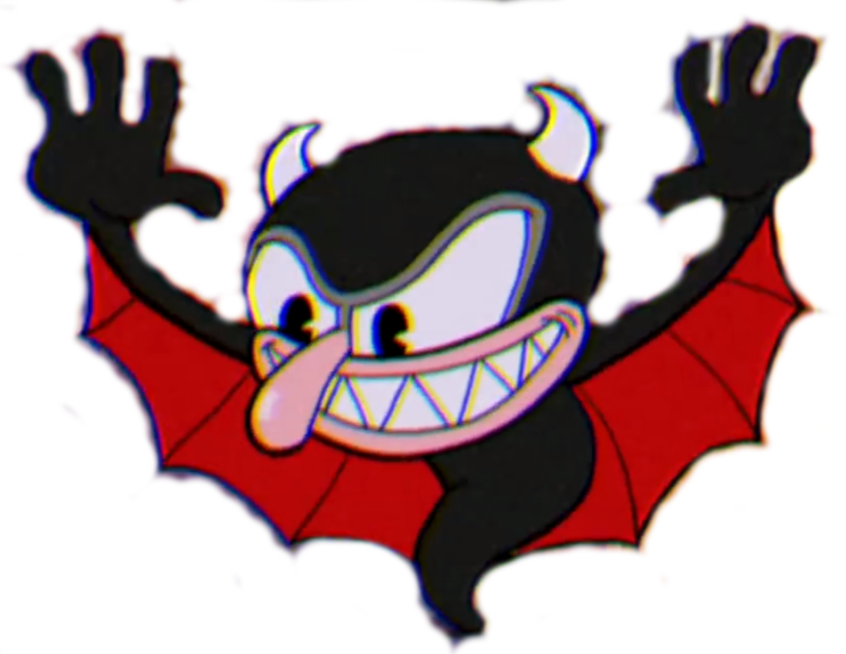 Demon Bat - Cuphead M Fang (1229x951)
