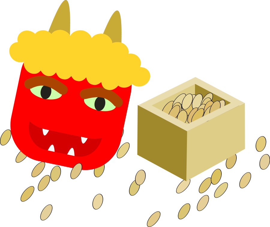 Medium Image - Setsubun Clipart (900x757)