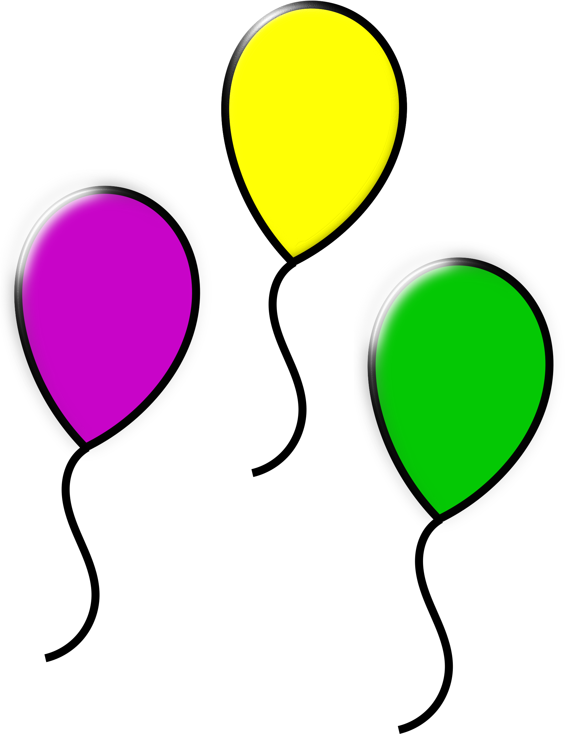Balloons - Illustration (1920x2400)
