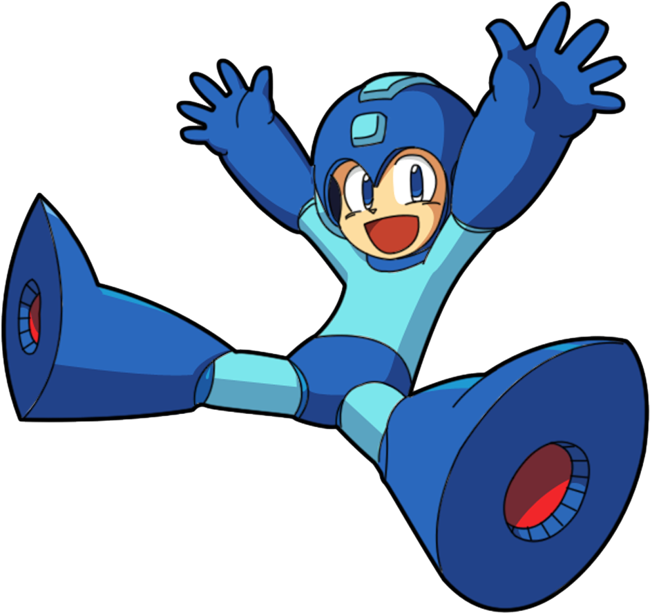 Transparent Mega Man (964x897)
