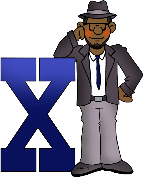 Malcolm X - Malcom X Clip Art (527x648)