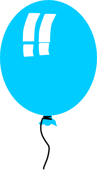 Balloon Clip Art (342x597)