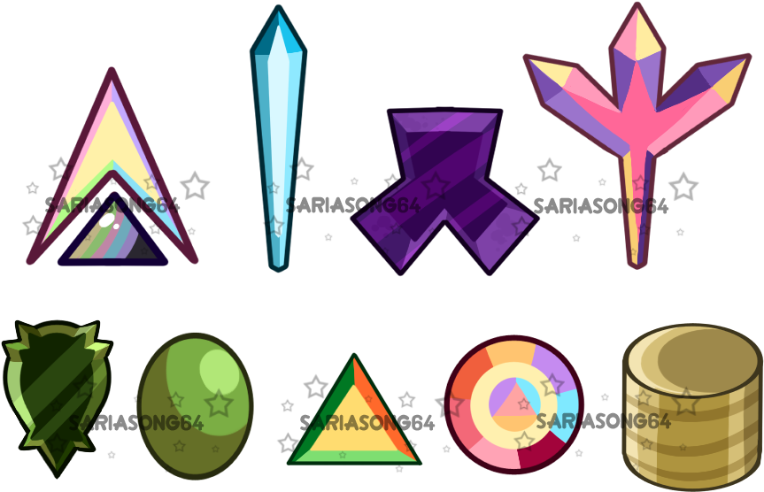 Mystery Gem Cut Adopts - Triangle (985x626)