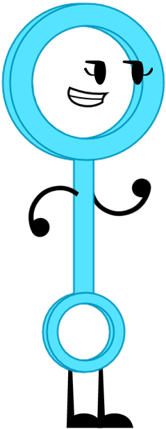 Bubble Wand Bubbles In - Bfdi Doughnut Asset (239x618)