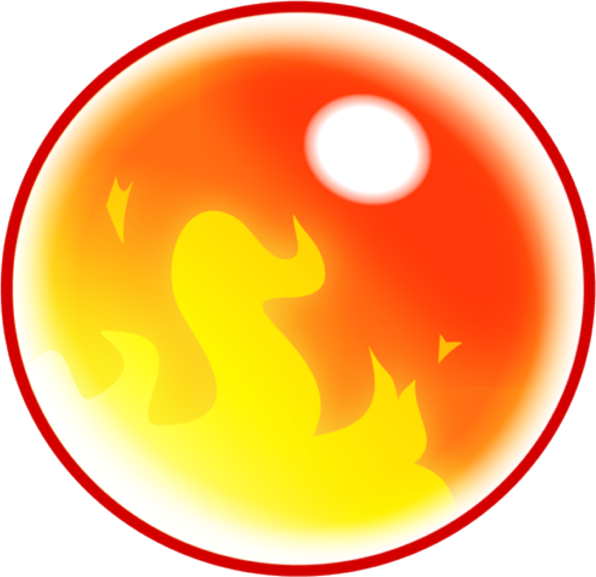 Fire Bubble - Fire Bubbles Png (2048x2048)