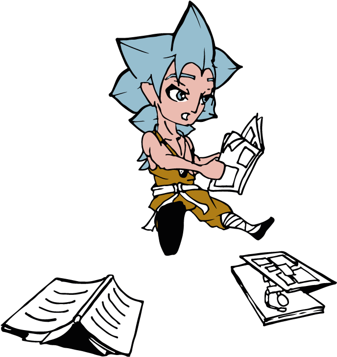 Reading - Cartoon (695x919)