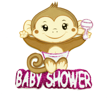 8" Baby Monkey - 8" Baby Monkey (350x349)