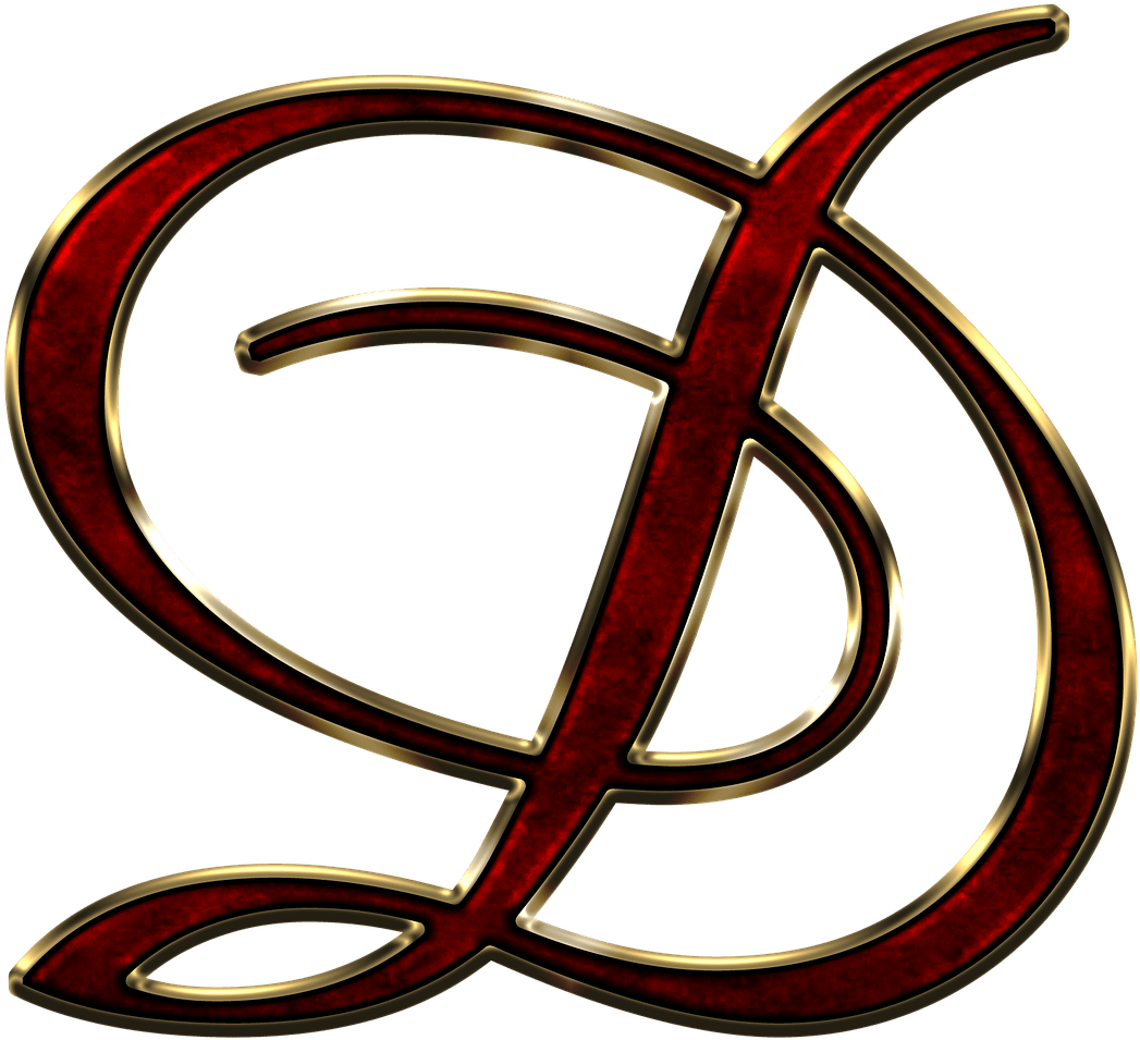 D Letter Vector Free - D Letter Vector Free (1280x1110)
