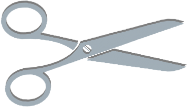 Vintage Scissors Clip Art (500x500)