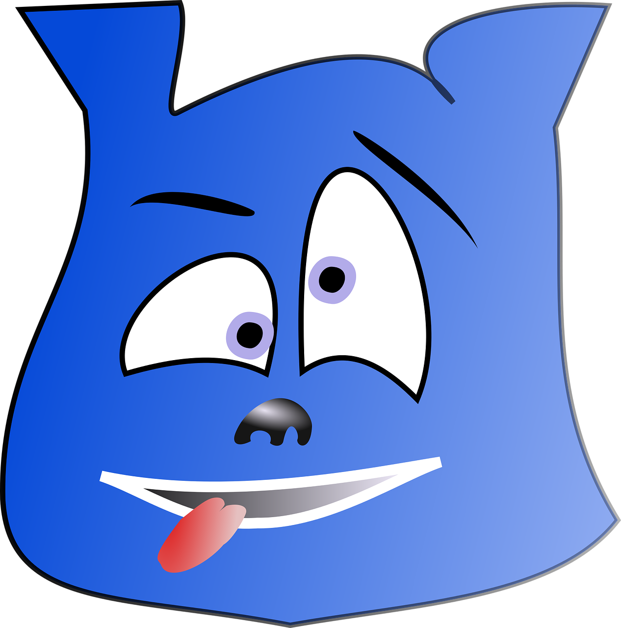 Crazy Clip Art Faces (1266x1280)
